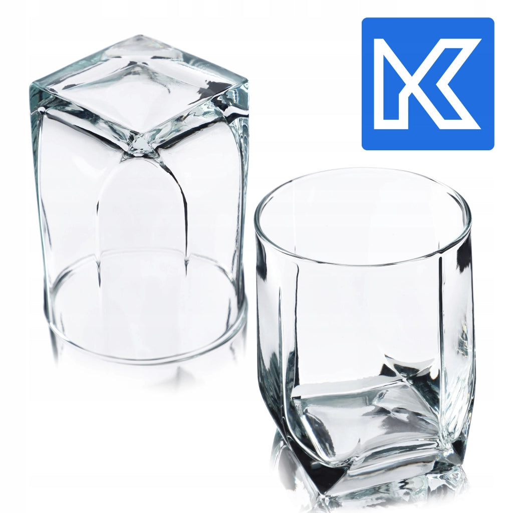 Set di 6 bicchieri KADAX da 320 ml per whisky, bevande e succhi di frutta.
