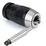 Trade Shop - Mandrino Autoserrante Per Tornio Trapano A Colonna 1-10mm Attacco B12 + Mt2 -