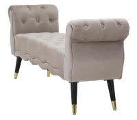 Panchetta Paris Grigia/Gold Cm 120X40X60