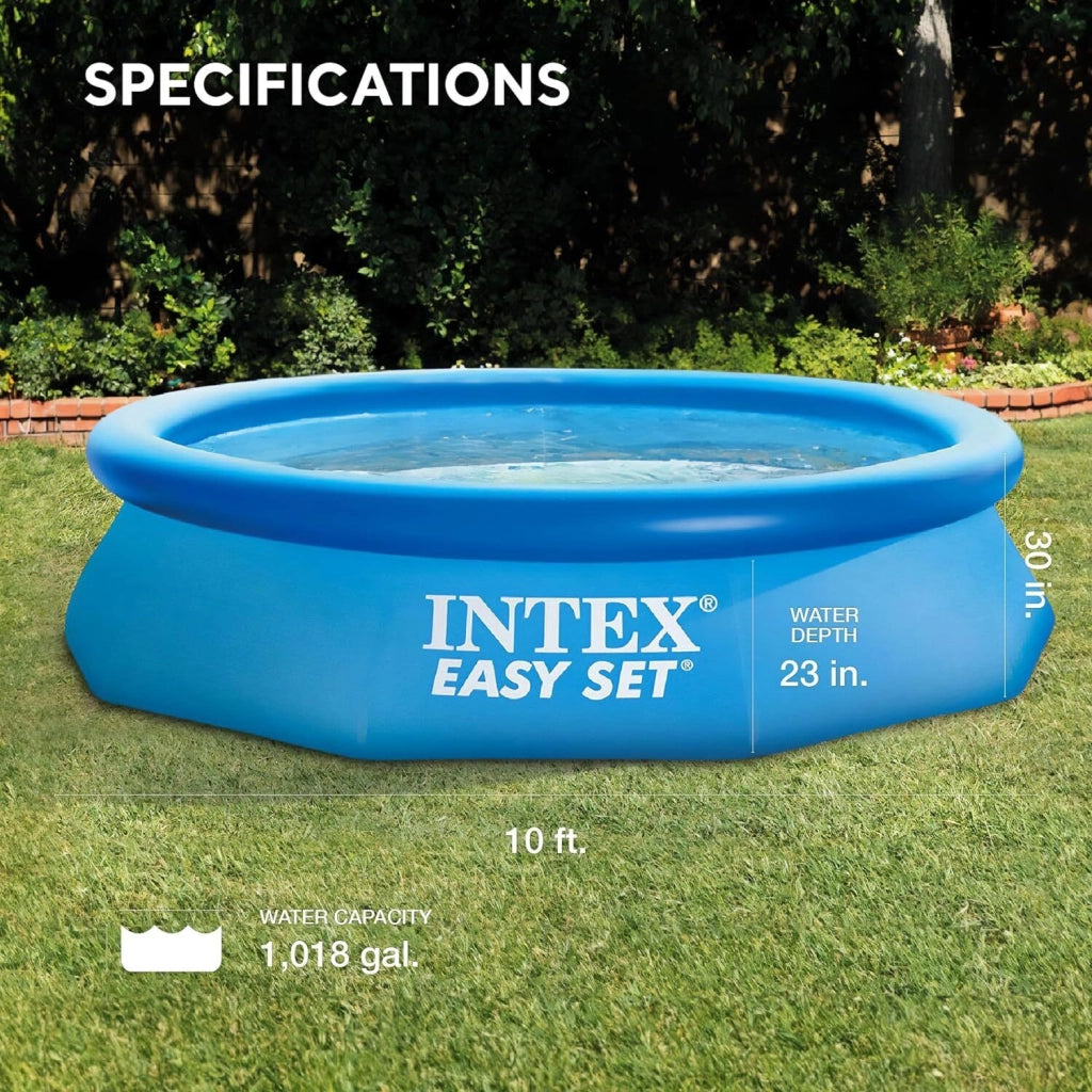 Intex 28120 piscina fuori terra Piscina gonfiabile Piscina rotonda 3853 L Blu
