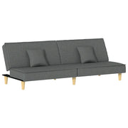 Divano letto | Sof¨¤ letto | Letto singolo Grigio Scuro in Tessuto