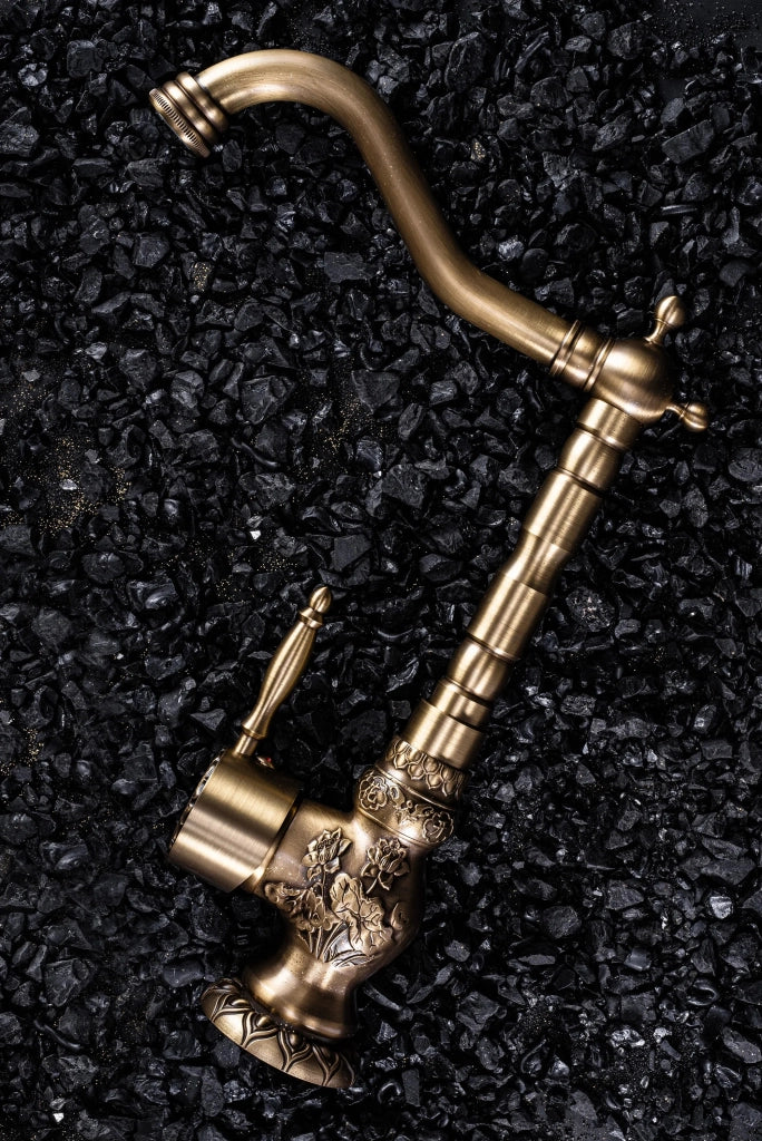 Rubinetto Da Cucina / Da Bagno Rea Venice Antique Bronze