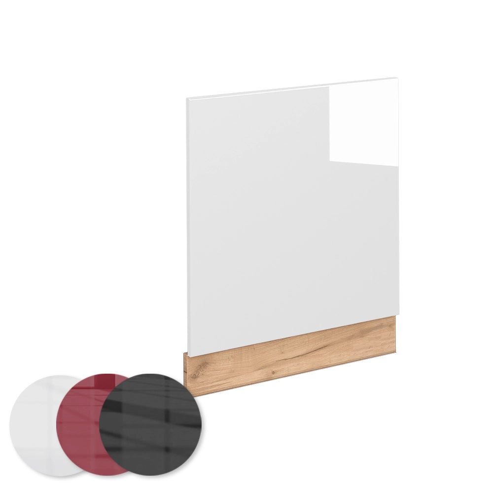Pannello frontale Fame-Line Bianco lucido/Rovere dorato 60 cm, PL Marmo Vicco