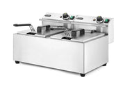 Friggitrici Profi Line - 2 x 8 L, HENDI, Profi Line, 16L,