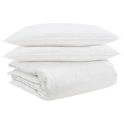 Set di Piumoni con cuscino 3 pz | Duvet Bianco Piuma d'anatra