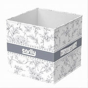 Trade Shop - Box Portatutto Scatola Salvaspazio Contenitore Organizer 25x25x25cm Fantasia 87311 -