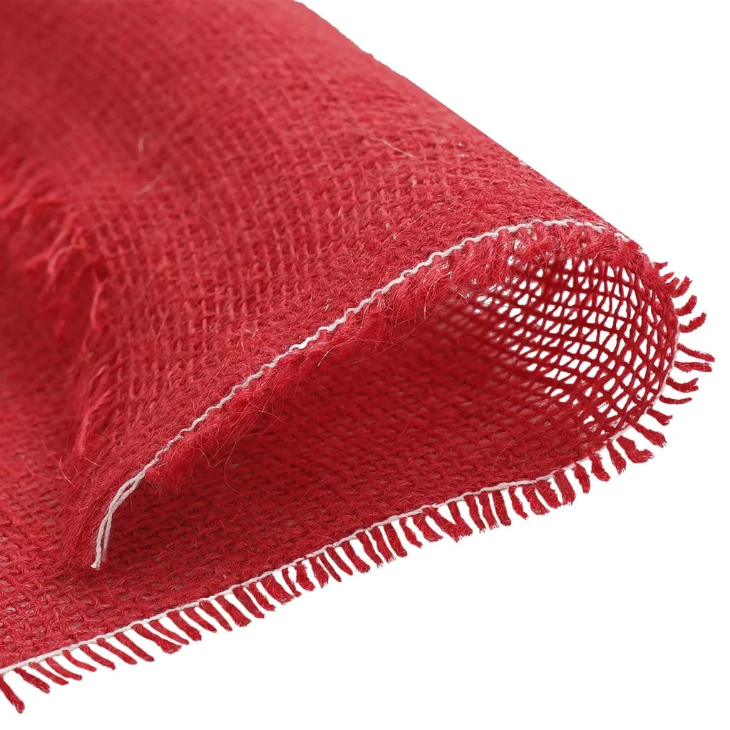 Rotolo di Juta 50 x 1000 cm Rosso 42012165
