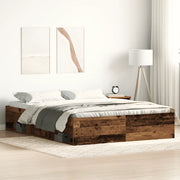 Giroletto senza Materasso Legno Antico 150x200cm in Truciolato