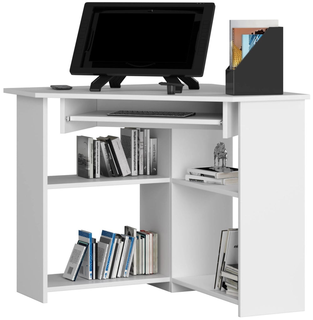 Scrivania angolare AKORD TED Bianco 80 cm 80x80x74 cm