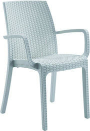SEDIA INDIANA cm. 59x57x86 h col. Bianco