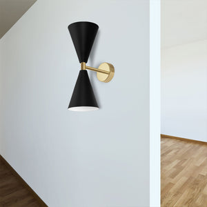 Lampada Da Parete APP1140-2W Black Gold