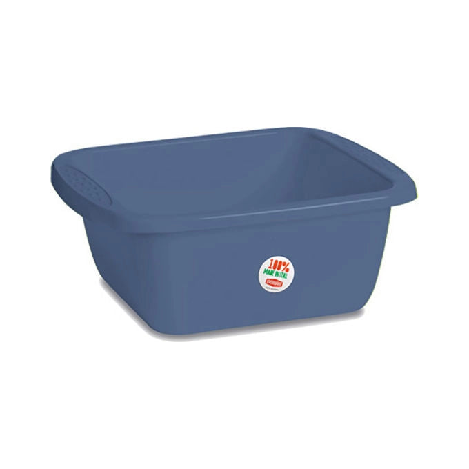 Stefanplast 27541 Bacinella Rettangolare Primavera 40x34cm Palace Blu