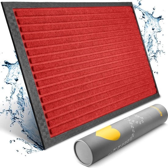 Matte per porta in tutti i colori, S-XXL, antiscivolo e duraturo, per uso interno ed esterno, matto per uso interno con pannelli lavabili per la pulizia del pavimento, per porte interne ed esterne