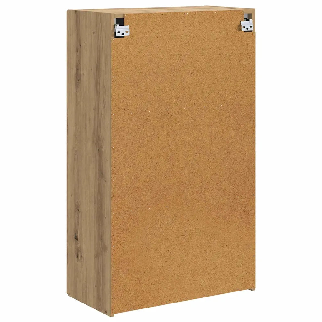 Mobile TV da parete-Mobile TV a Muro-Credenza TV Rovere artigianale 59,5 x 31 x 100 cm