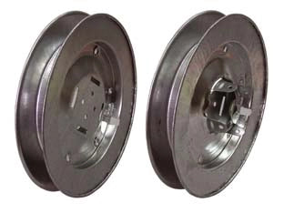 PULEGGIA CON FORO CIECO PER ASSE IN LEGNO  ø mm.240