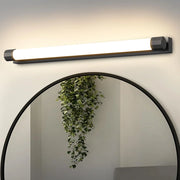 ZMH Applique da Parete LED 50cm 10W Colore Nero 3000K per Specchio da Bagno Illuminazione Moderna per Mobili da Cantina