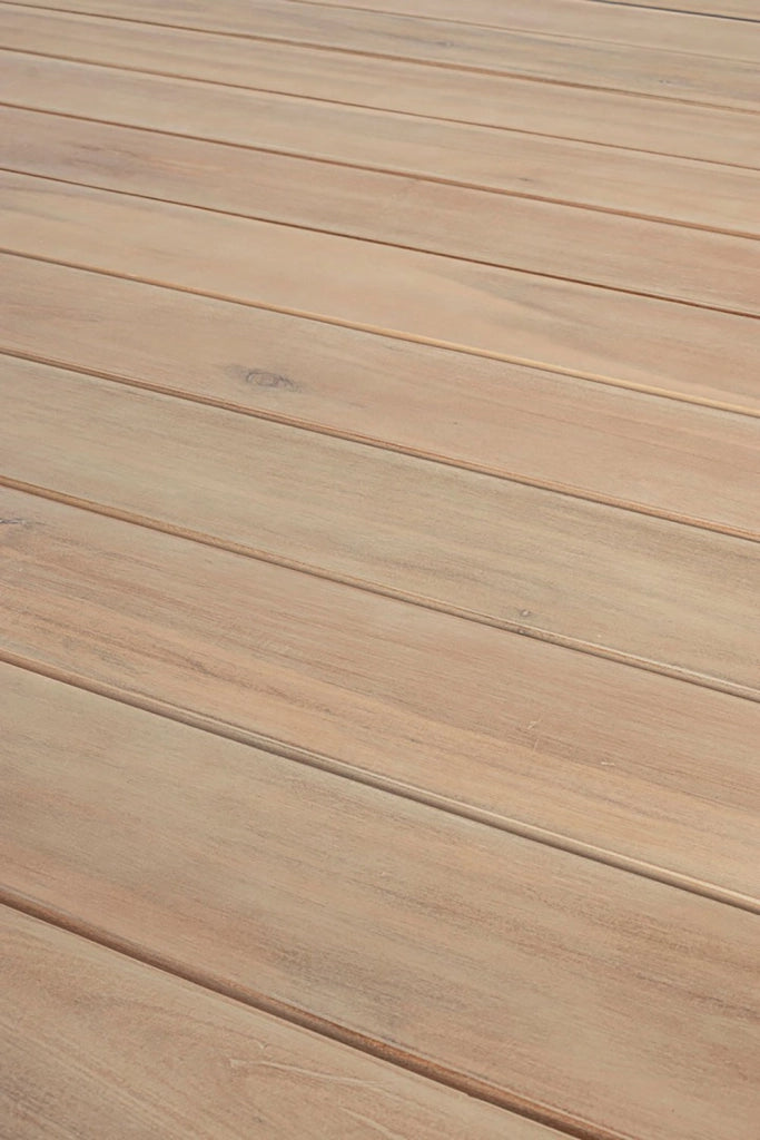 Tavolo Allungabile da Esterno 220-340x100x75h cm in Alluminio Belmar Naturale e Antracite