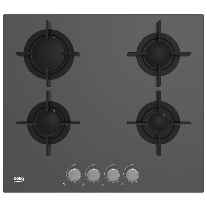 Beko HILG64222SZG Grigio Da incasso 60 cm Gas 4 Fornello(i)