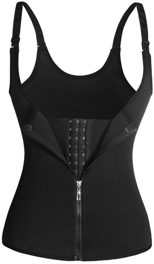 Corset 2-in-1 per Training della Cintura - Multifunzionale - Cerniera - 3 Righe di Applicazione - Qualità Elevata - Shapewear