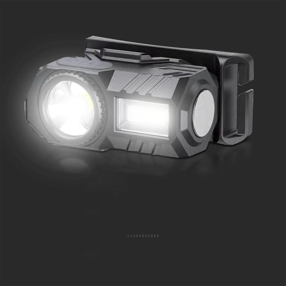 Torcia frontale/bici LED RGB 190lm USB-C IP43 V-TAC