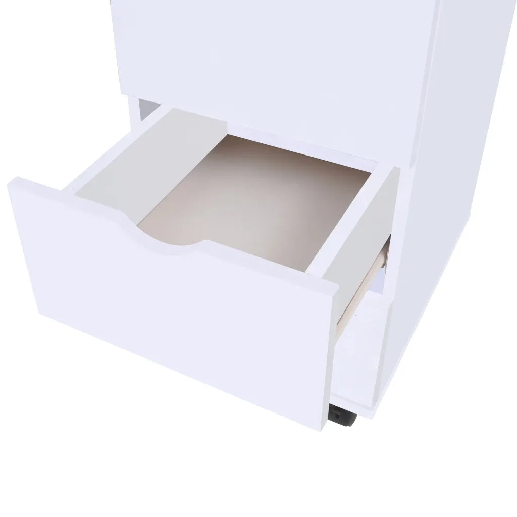 Cassettiera 33x45x60 cm Bianca 245727