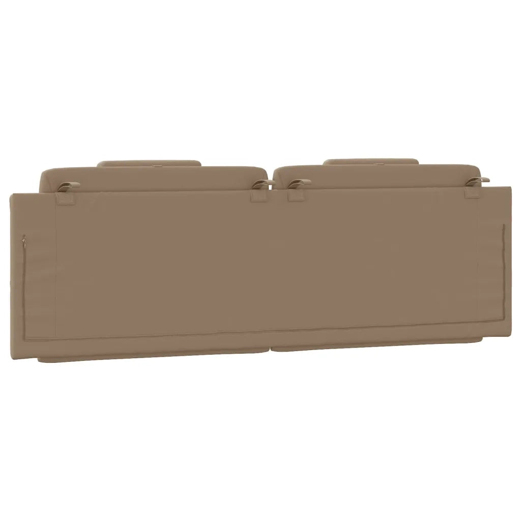 Cuscino Testiera Viana Cappuccino 160 cm in Similpelle 374801