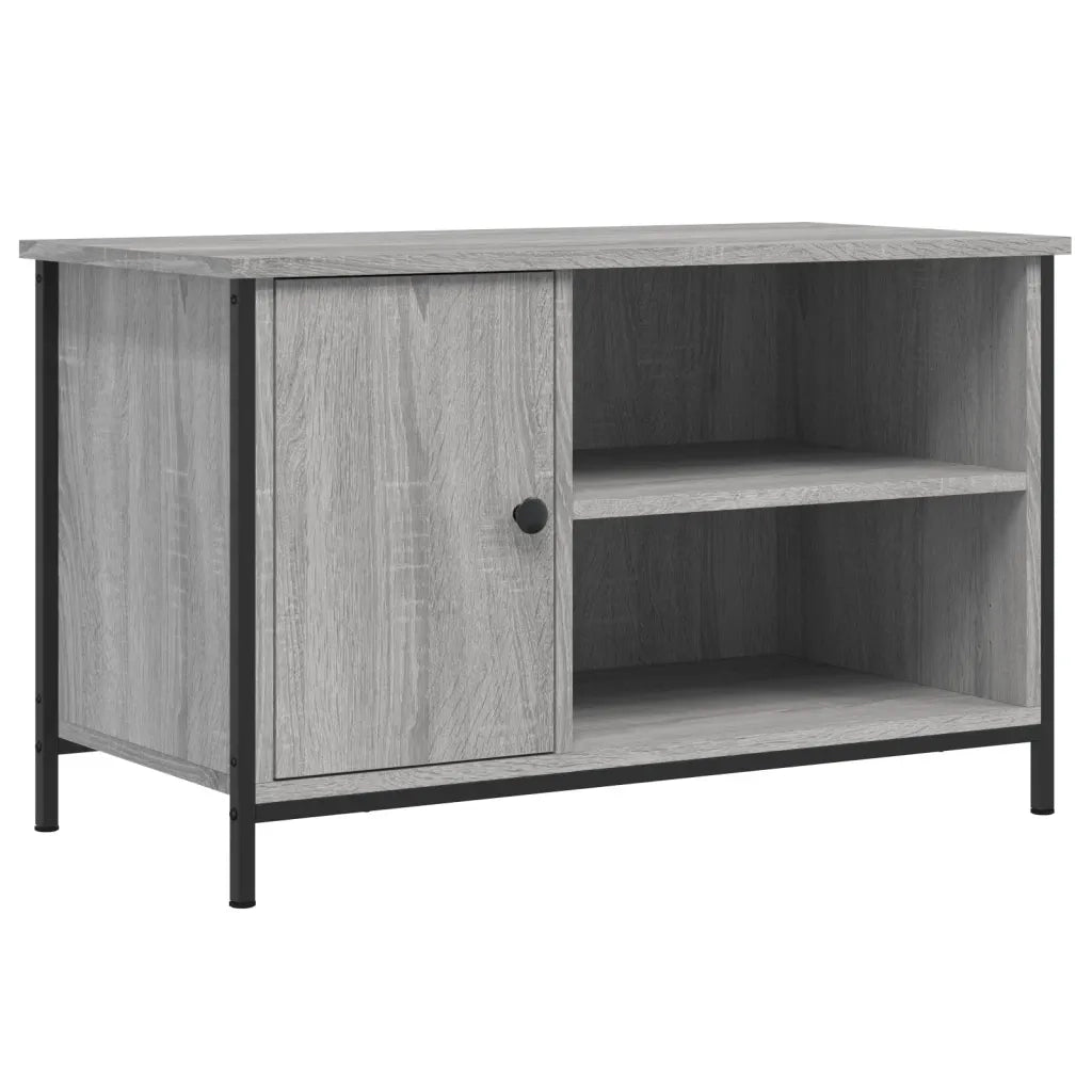 Mobile Porta TV-Mobile per TV-Credenza TV Grigio Sonoma 80x40x50 cm in Legno Multistrato