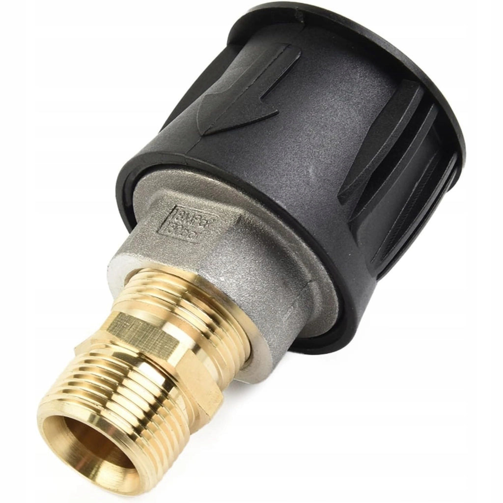 Adattatore per Tubo compatibile con Idropulitrice Kärcher K2-K7 – Sistema Click Connect, Filettatura M22x1,5mm