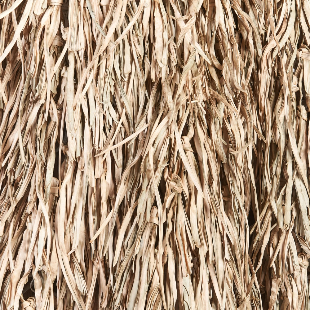 Tavolo bistrot pieghevole legno di bambù chiaro con ombrellone 245 cm giardino terrazza balcone