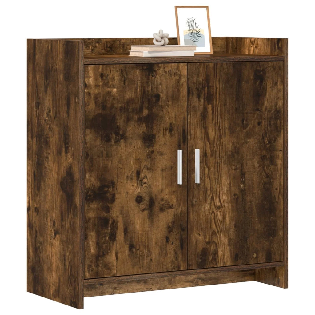 Credenza Rovere Fumo 72 x 36 x 80 cm Legno ingegnerizzato 8011095