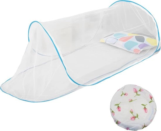 Tenda da Campeggio Opportuna per Singolo - Rete Anti Zanzare Pop-up per Viaggi e Campeggio