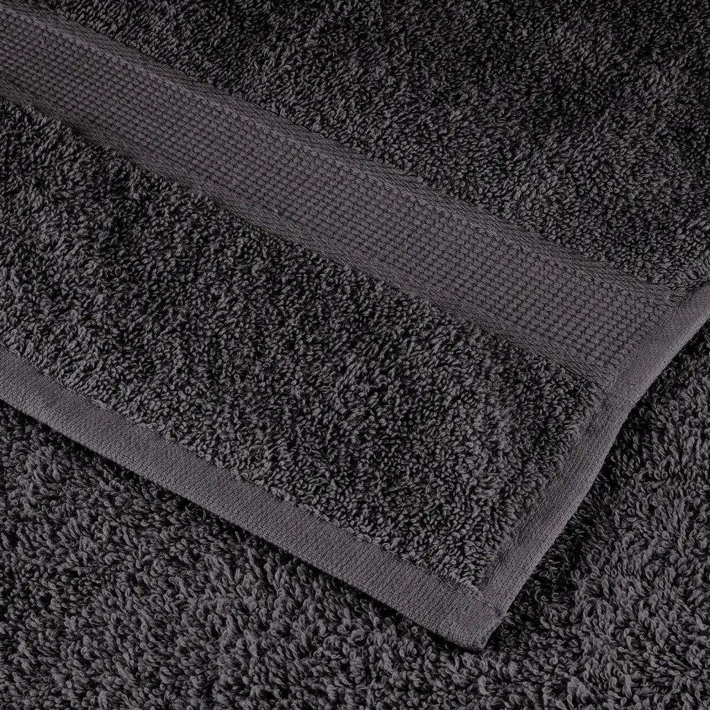 Asciugamani Premium SOLUND 2 pz Antracite 100x200 cm 600 g/m² 137172