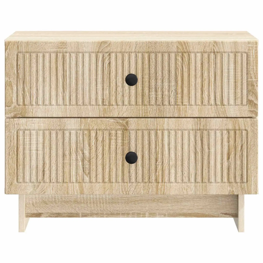 Armadio da Notte con cassetto Rovere Sonoma 62 x 34,5 x 47,5 cm