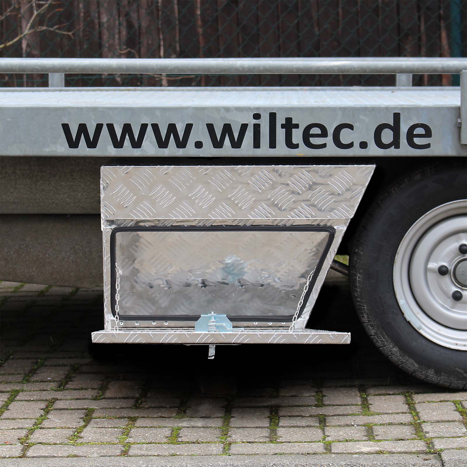 Cassetta porta attrezzi camion lato destro, alluminio 60x25x40cm max 50 l Gavone sottoscocca