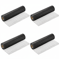 Rete in fibra di vetro 40x40 mm rinforzo massetti e intonaci 4 rotoli 1x50 m