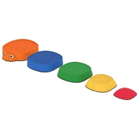 Set di Pietre di Equilibrio per Bambini Impilabili di 5 Pezzi Antiscivolo per Interni ed Esterni Multicolore