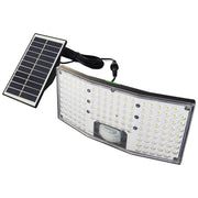 Trade Shop - Applique Faretto Solare Da Esterno Con Pannello Sensore Luce Fredda Ip65 Sw2881-f -