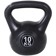 KETTLEBELL 10 KG PER ALLENAMENTO CROSS TRAINING NERO