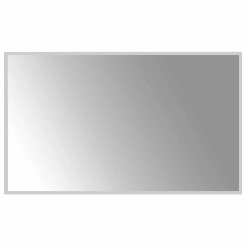 Specchio da bagno LED Trasparente 100 x 60 cm vetro temperato 42045824