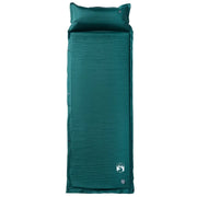 Materasso Campeggio Autogonfiabile con Cuscini 1 Persona Verde CFW2746909