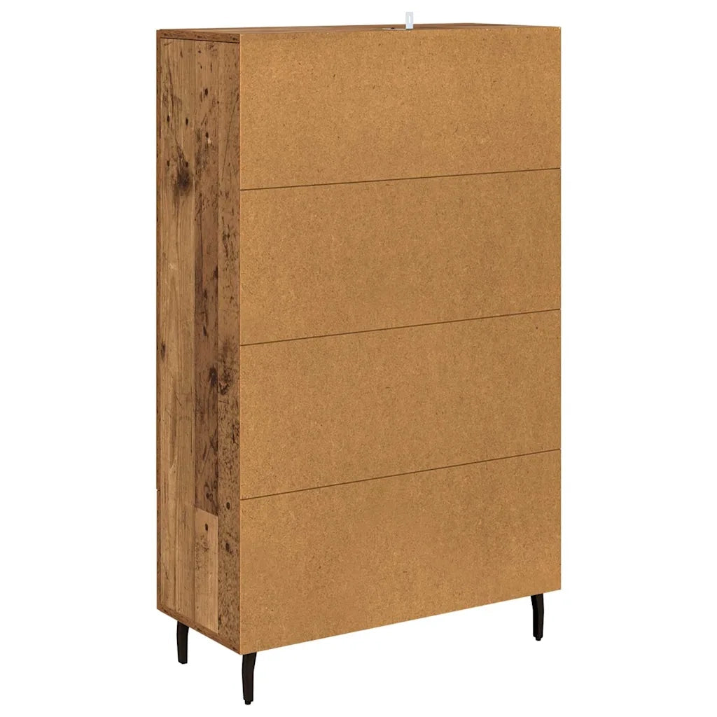 Credenza | Madia | Buffet da pranzo | Armadio da pranzo Legno vecchio 69,5 x 31 x 115 cm Legno multistrato