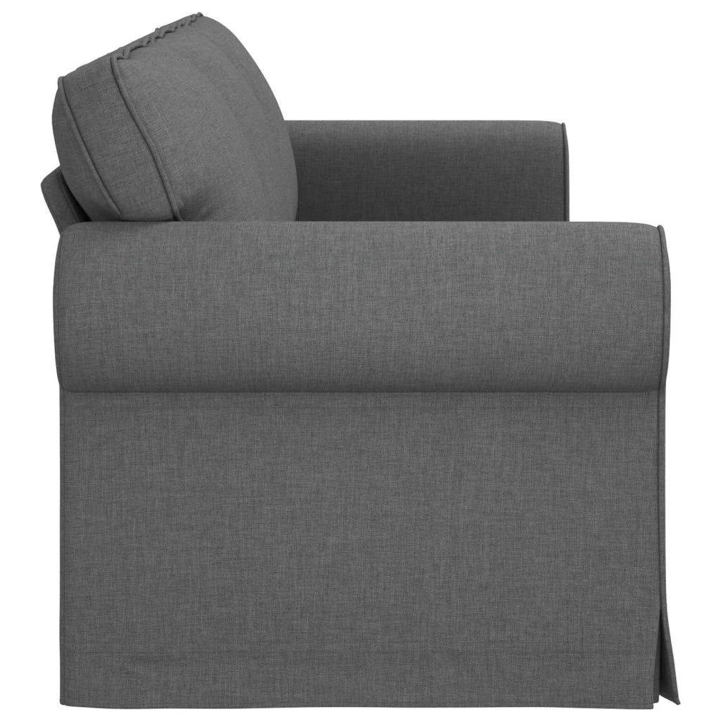 Divano Grigio scuro 245 x 82 x 80 cm Tessuto 42024321