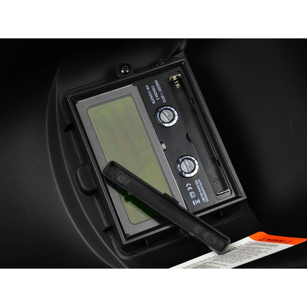 MASCHERA AUTOMATICA LCD AUTOSCURANTE SALDATURA CASCO SALDARE GEKO G01876
