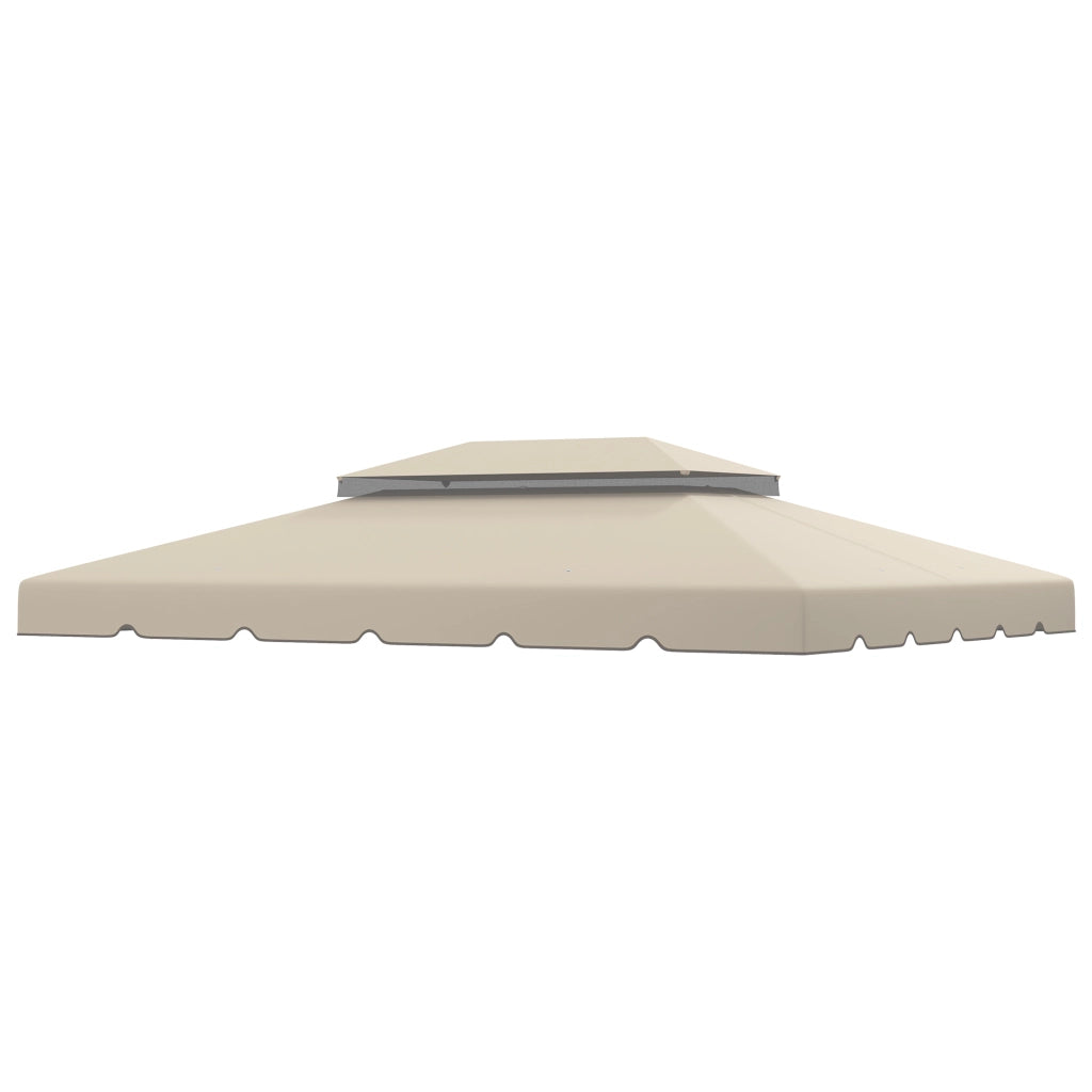Toldo per Gazebo 4x3 m ¨C zephmum ¨C Beige