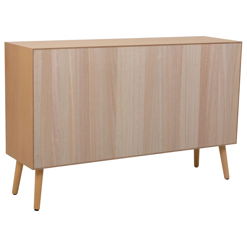 Credenza in legno marrone 120x34x76