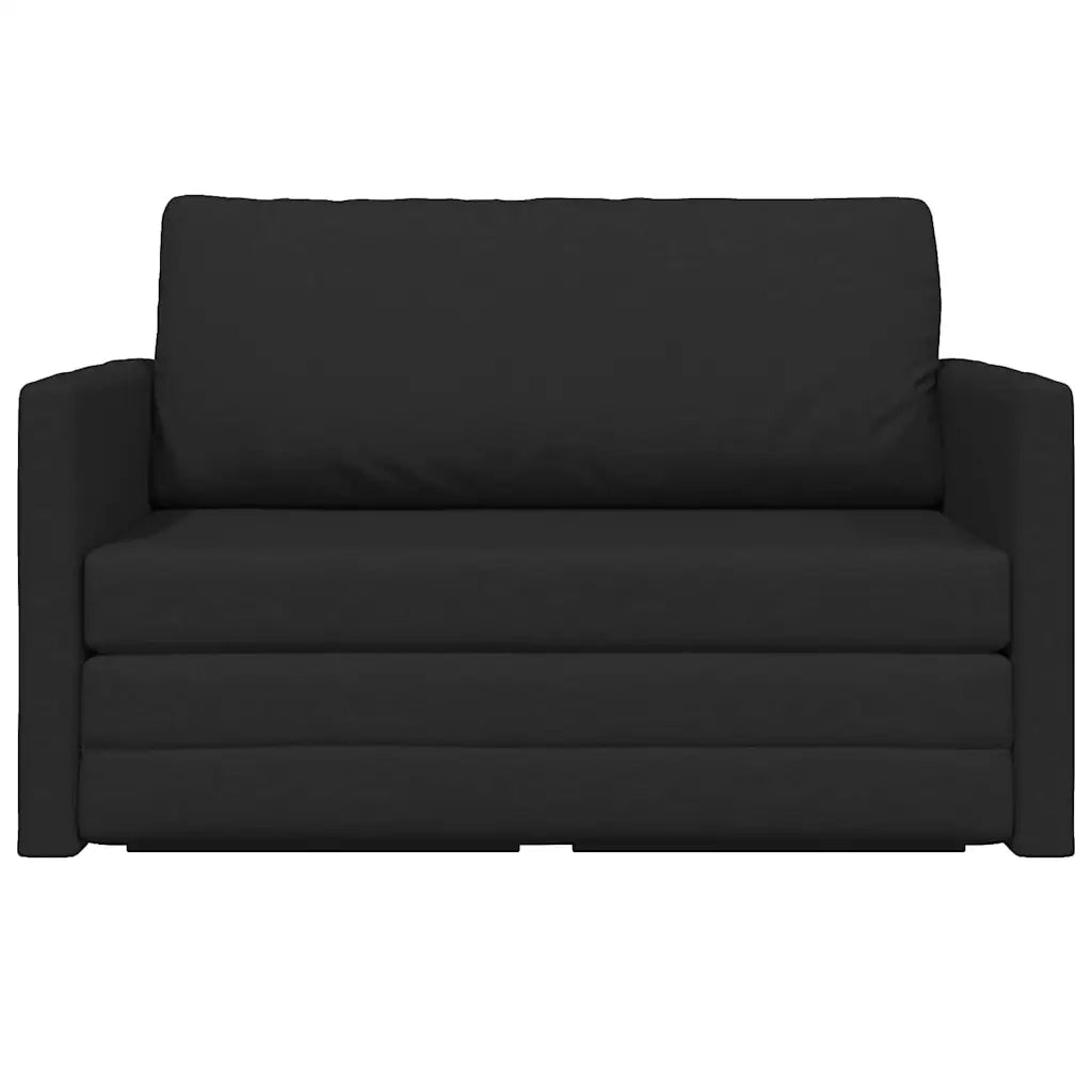 Divano letto 110cm Nero Tessuto 4106693