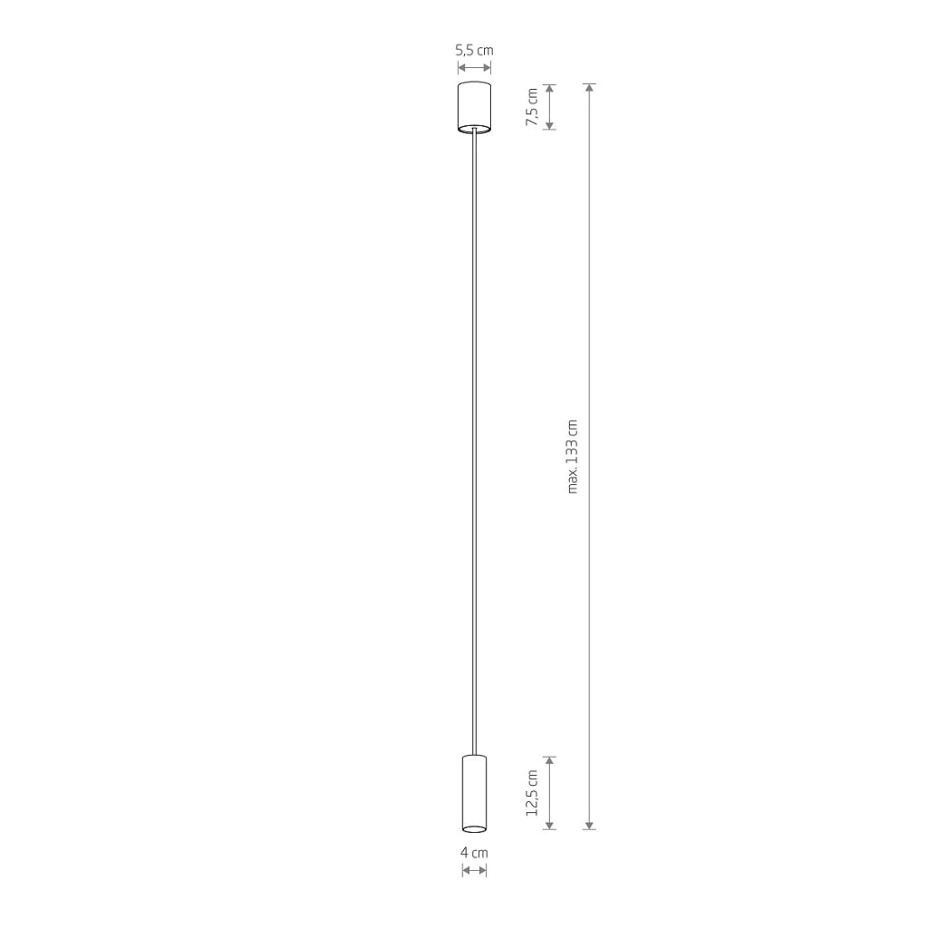 Lampada a sospensione Fourty S Nowodvorski ottone GU10 10766