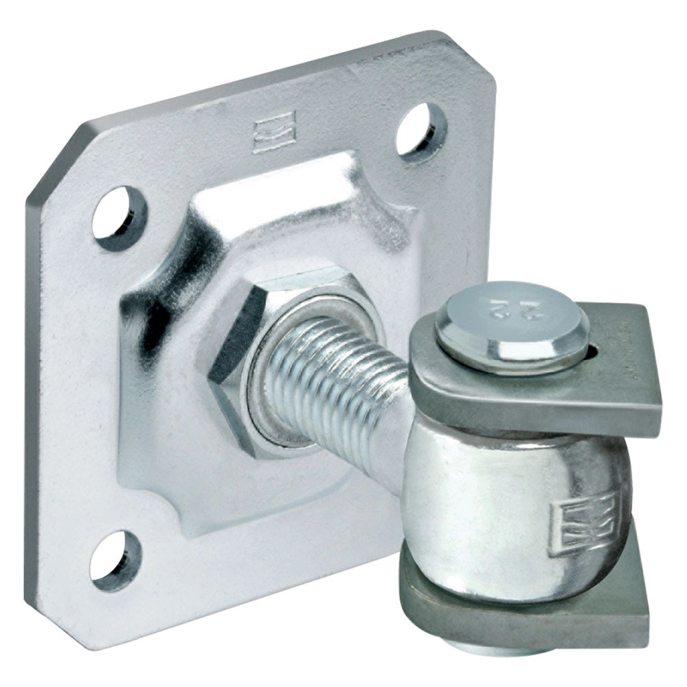 CARDINE CON ALI E PIASTRA ART. 163 M 18 - portata 125 kg  - COMUNELLO
