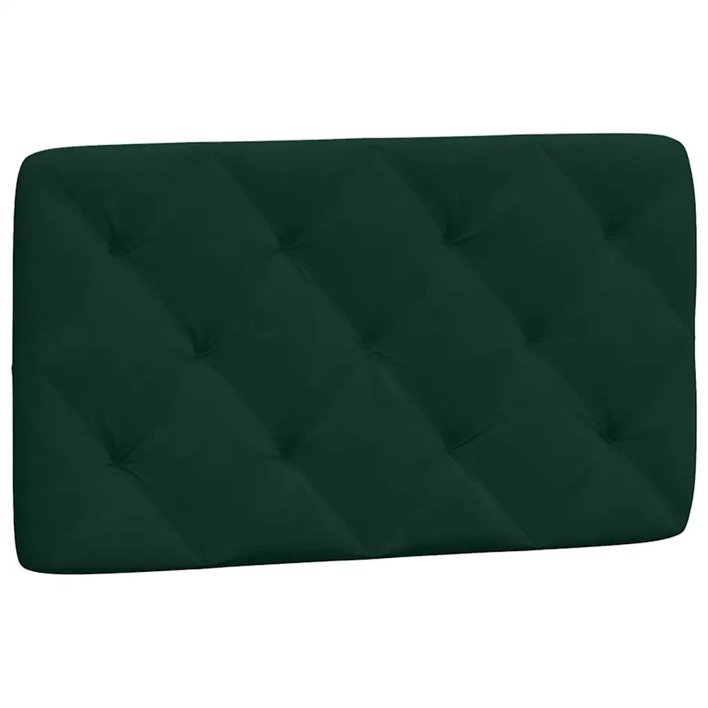 Giroletto senza Materasso Verde Scuro 90x190 cm in Velluto