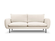 Cosmopolitan Design - Divano "Vienna" 3 posti in bouclé beige 